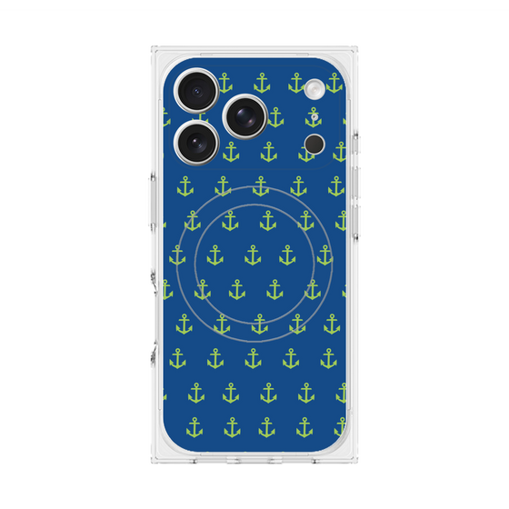 Premium Square Case with MagSafe［ Anchor - Green ］