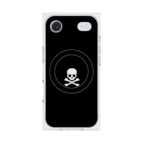 Premium Square Case with MagSafe［ Skull - Black ］