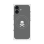 Premium Square Case with MagSafe［ Skull - Gray ］