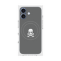 Premium Square Case with MagSafe［ Skull - Gray ］