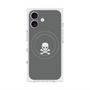 Premium Square Case with MagSafe［ Skull - Gray ］