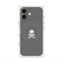 Premium Square Case with MagSafe［ Skull - Gray ］