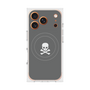 Premium Square Case with MagSafe［ Skull - Gray ］
