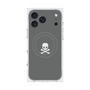 Premium Square Case with MagSafe［ Skull - Gray ］