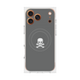 Premium Square Case with MagSafe［ Skull - Gray ］