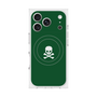 Premium Square Case with MagSafe［ Skull - Green ］
