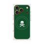 Premium Square Case with MagSafe［ Skull - Green ］