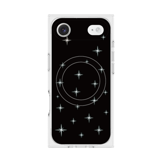 Premium Square Case with MagSafe［ Glitter - Black ］