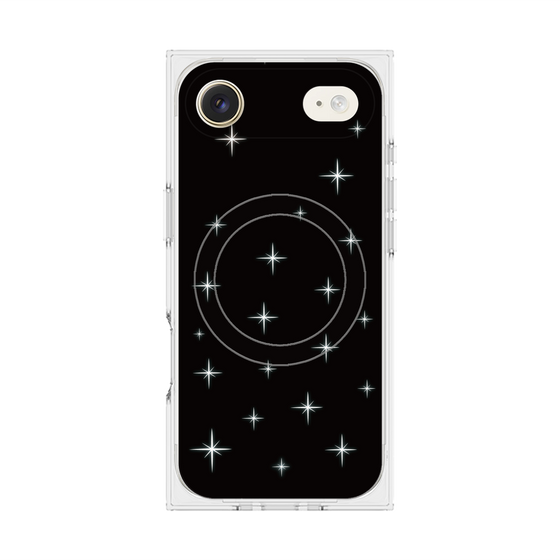 Premium Square Case with MagSafe［ Glitter - Black ］