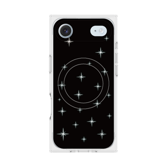 Premium Square Case with MagSafe［ Glitter - Black ］