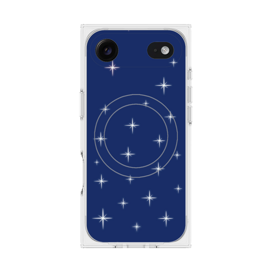 Premium Square Case with MagSafe［ Glitter - Blue ］