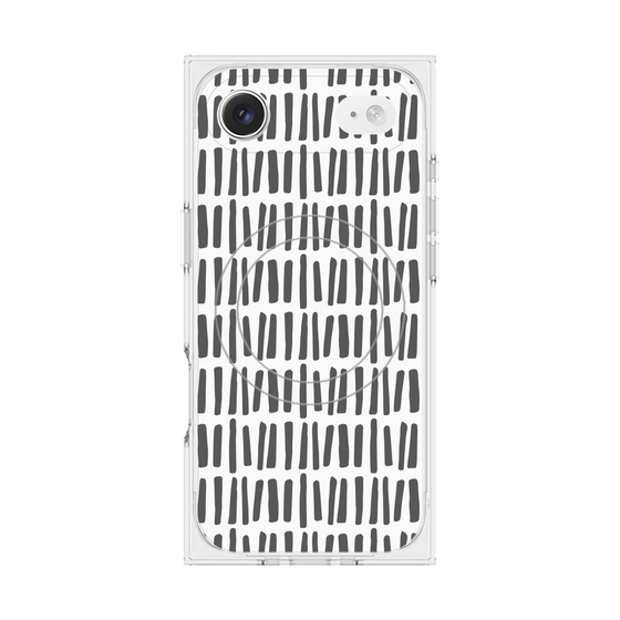 Premium Square Case with MagSafe［ Nordic - Black ］