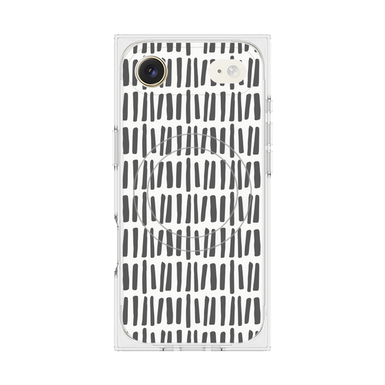 Premium Square Case with MagSafe［ Nordic - Black ］