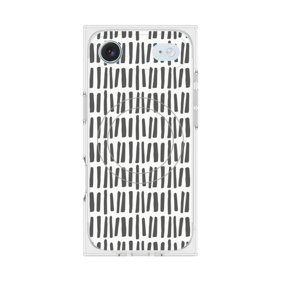 Premium Square Case with MagSafe［ Nordic - Black ］