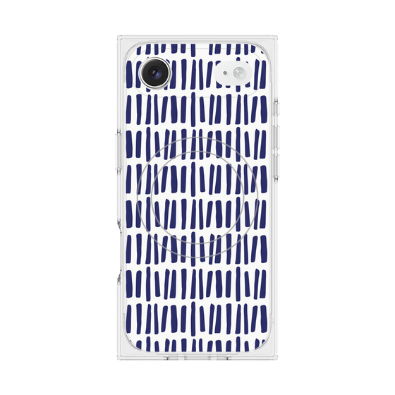 Premium Square Case with MagSafe［ Nordic - Blue ］