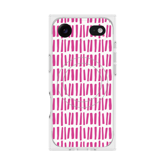 Premium Square Case with MagSafe［ Nordic - Pink ］