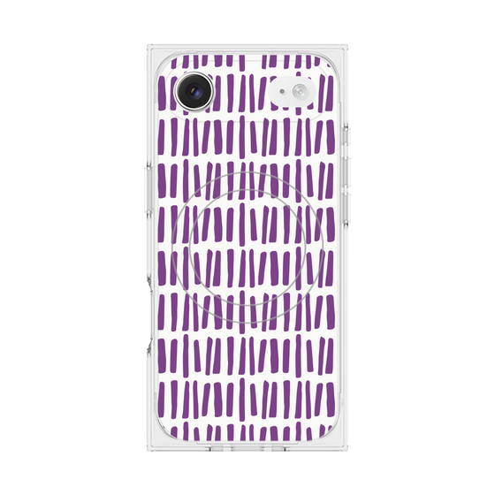 Premium Square Case with MagSafe［ Nordic - Purple ］