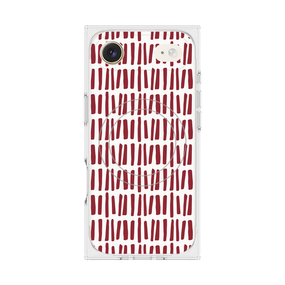 Premium Square Case with MagSafe［ Nordic - Red ］