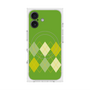 Premium Square Case with MagSafe［ Nordic Argyle - Green ］
