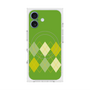Premium Square Case with MagSafe［ Nordic Argyle - Green ］