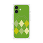 Premium Square Case with MagSafe［ Nordic Argyle - Green ］