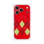 Premium Square Case with MagSafe［ Nordic Argyle - Red ］