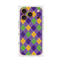 Premium Square Case with MagSafe［ Argyle - Purple ］