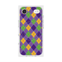 Premium Square Case with MagSafe［ Argyle - Purple ］