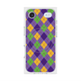 Premium Square Case with MagSafe［ Argyle - Purple ］