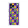 Premium Square Case with MagSafe［ Argyle - Purple ］
