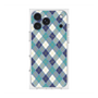 Premium Square Case with MagSafe［ Argyle - Blue ］
