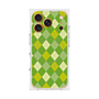 Premium Square Case with MagSafe［ Argyle - Green ］