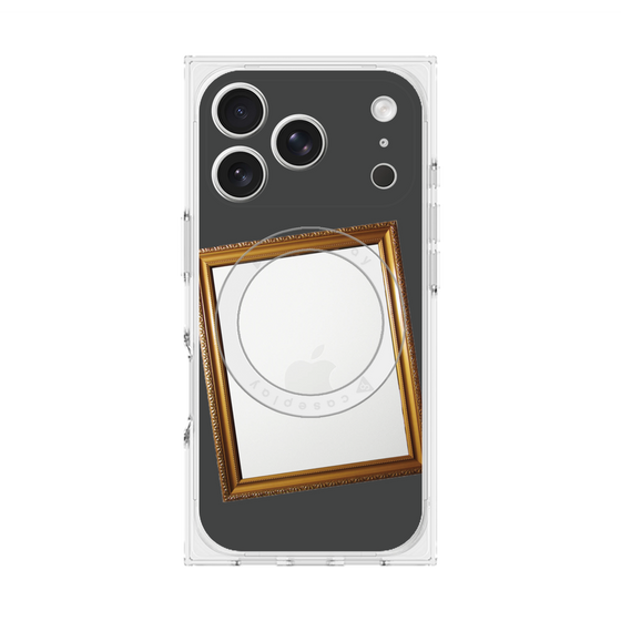 Premium Square Case with MagSafe［ Photo Frame - Gray ］