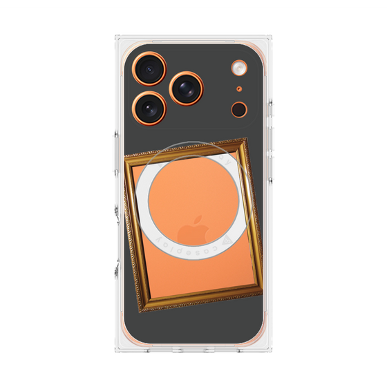 Premium Square Case with MagSafe［ Photo Frame - Gray ］