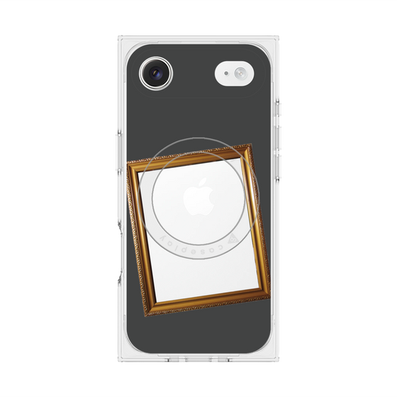 Premium Square Case with MagSafe［ Photo Frame - Gray ］