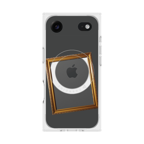 Premium Square Case with MagSafe［ Photo Frame - Gray ］