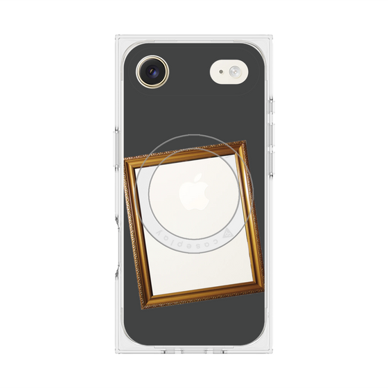 Premium Square Case with MagSafe［ Photo Frame - Gray ］