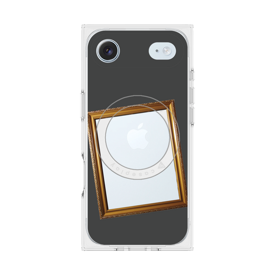 Premium Square Case with MagSafe［ Photo Frame - Gray ］