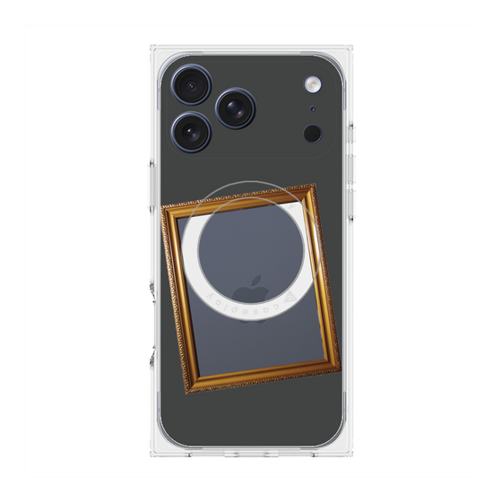 Premium Square Case with MagSafe［ Photo Frame - Gray ］