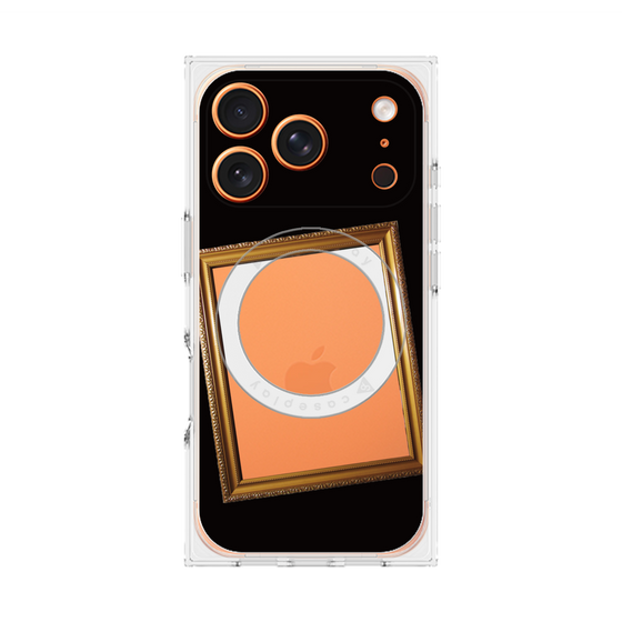 Premium Square Case with MagSafe［ Photo Frame - Black ］