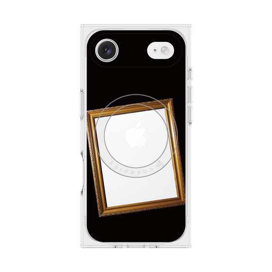 Premium Square Case with MagSafe［ Photo Frame - Black ］
