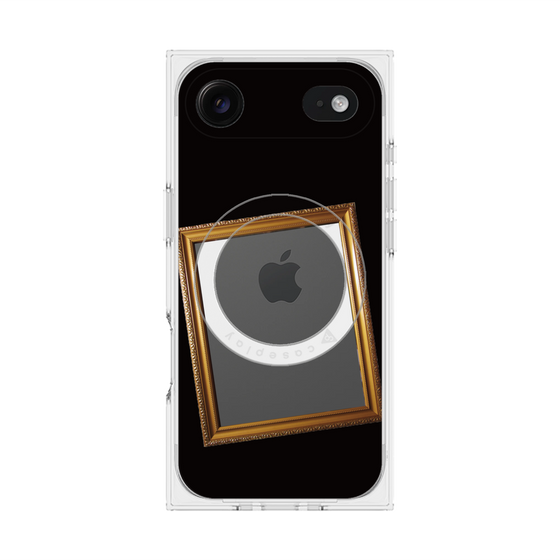 Premium Square Case with MagSafe［ Photo Frame - Black ］