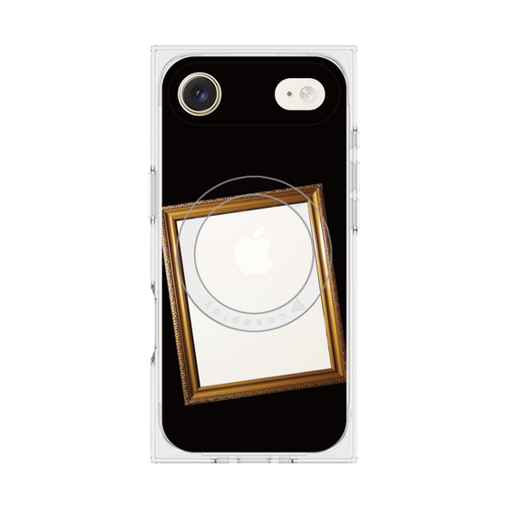 Premium Square Case with MagSafe［ Photo Frame - Black ］