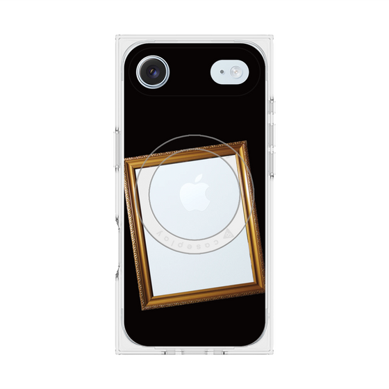 Premium Square Case with MagSafe［ Photo Frame - Black ］
