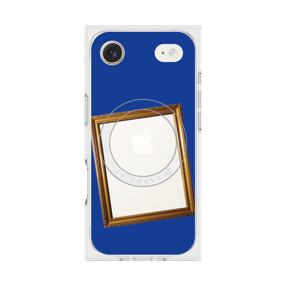 Premium Square Case with MagSafe［ Photo Frame - Blue ］