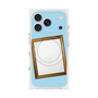 Premium Square Case with MagSafe［ Photo Frame - Light Blue ］