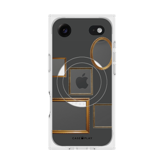 Premium Square Case with MagSafe［ Photo Frames - Gray ］