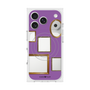 Premium Square Case with MagSafe［ Photo Frames - Purple ］