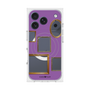 Premium Square Case with MagSafe［ Photo Frames - Purple ］