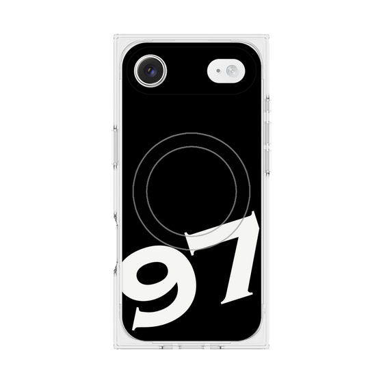 Premium Square Case with MagSafe［ No.97 - Black ］